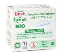 Love & Green BIO Tampons hypoallergéniques Digitaux "SUPER" x 16