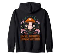 Love Grows From Within Champignon Cosmique Sweat à Capuche