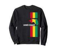 Love Guinée Conakry avec Drapeau guinéen Sweatshirt