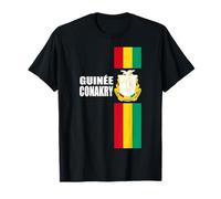 Love Guinée Conakry avec emblème Guinéen T-Shirt