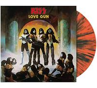 Love Gun - Exclusive Tangerine / Aqua Splatter