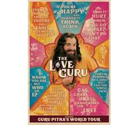Love Guru, The - Poster - World Tour + cadre interchangeable, Shinsuke® Maxi MDF blanc, vitre acrylique