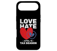 Love Hate April 15 Saison fiscale Funny Cute Tax Preparer Coque pour iPhone Air