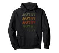Love Heart Autry Tee Grunge Vintage Style Noir Autry Sweat à Capuche