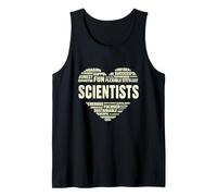 Love Heart Facts Scientists Lover Scientist Life Science Débardeur