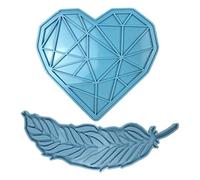 Love Heart Tably Pad Moule en silicone en forme de cœur