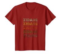 Love Heart Zidane Tee Grunge Vintage Style Zidane Noir T-Shirt