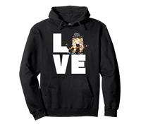 Love Hockey Graphic for Women Winter GNOME Ice Hockey Girl Sweat à Capuche