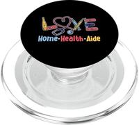 Love Home Health Aide Apparel Services de Soins à Domicile PopSockets PopGrip pour MagSafe