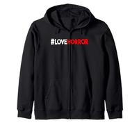 Love Horror Halloween Spooky Movie Fan Sweat à Capuche