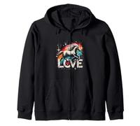 Love Horse Riding Riding Horse Rider Race Lover Women Sweat à Capuche