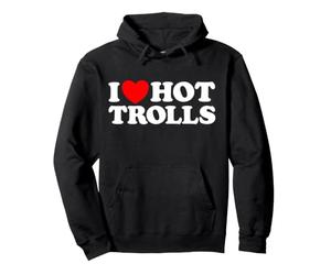 Love Hot Trolls Fan de Fiction Monstre et Sexy Sweat à Capuche