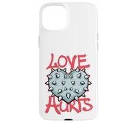 Love Hurts T-Shirt pour Femme avec cœur épineux Coque pour iPhone 15 Plus