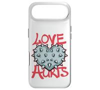 Love Hurts T-Shirt pour Femme avec cœur épineux Coque pour iPhone Air