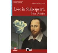 Love in Shakespeare: Five Stories (B1.2) - Jennifer Gascoigne - Cideb Black Cat - broché - Méthode de langue