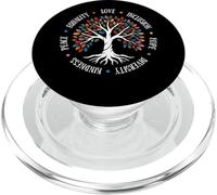Love Inclusion Hope Diversity Kindness Peace Equality Unité PopSockets PopGrip pour MagSafe