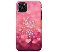 Love is in The Air Pink Hearts Valentine Coque pour iPhone 11 Pro Max