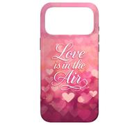 Love is in The Air Pink Hearts Valentine Coque pour iPhone 17 Pro Max