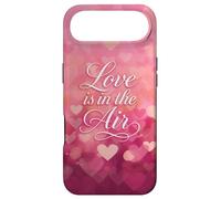 Love is in The Air Pink Hearts Valentine Coque pour iPhone Air