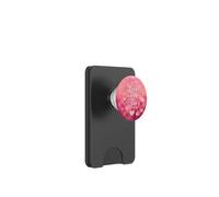 Love is in The Air Pink Hearts Valentine PopSockets PopWallet pour MagSafe