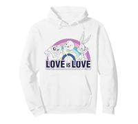 Love is Love Looney Tunes Rainbow Pride Equality Sweat à Capuche