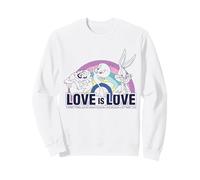 Love is Love Looney Tunes Rainbow Pride Equality Sweatshirt