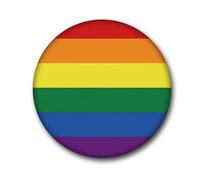 Love Is Love Pins Tinplate Lapel Pin Rainbow Badge Round Brooches Dress Group Cloth Accessories Male Female Jewelry Gift Pride Pin Clip Pride Reel Bisexual
