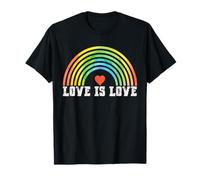 Love is Love Rainbow Vintage Pride LGBTQ T-Shirt