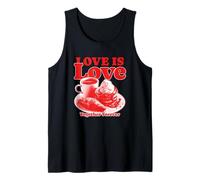 Love is Love Together Forever (déclaration d'amour et Graphique) Débardeur