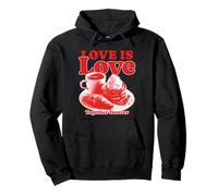 Love is Love Together Forever (déclaration d'amour et Graphique) Sweat à Capuche