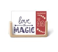 Love Is Magic Calendrier de bureau 2022 12 mois