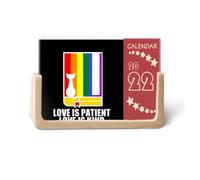 Love Is Patient Love Is Kind Calendrier de bureau 2022 12 mois