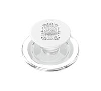 Love is Patient Love is Kind Christian Bible Citation PopSockets PopGrip pour MagSafe