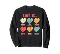 Love is Patient Love is Kind Inspirational Citation Apparel Sweatshirt