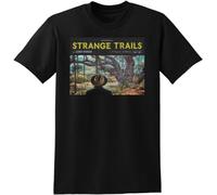 LOVE IS PERFECT GISE Lord Huron T Shirt Strange Trails Vinyl CD Cover Unisex 100% Cotton Short-Sleeve T-Shirts M
