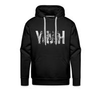 LOVE IS PERFECT YHWH Yahweh God Lion Long Sleeve Hoody Sweatershirt Pullover for Men Unisex Hoodie Black M