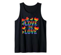 Love is Rainbow Pride Equality Support LGBTQ Design Débardeur