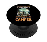 Love is Staying Together After Parking The Camper PopSockets PopGrip Adhésif