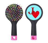 Love Jack Heart J Poker Brosse à cheveux démêlante Base coussin
