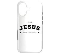 Love Jesus As He Loves You. Design de Foi chrétienne Coque pour iPhone 17