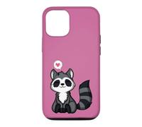 Love Kawaii Adorable Raton Laveur Coque pour iPhone 12/12 Pro