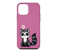 Love Kawaii Adorable Raton Laveur Coque pour iPhone 12 Mini