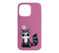 Love Kawaii Adorable Raton Laveur Coque pour iPhone 14 Pro Max