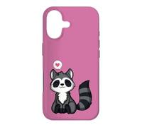 Love Kawaii Adorable Raton Laveur Coque pour iPhone 17
