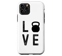 Love Kettlebell Workout Fitness Kettlebell Sport Gym Coque pour iPhone 11 Pro