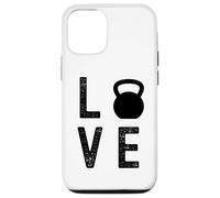Love Kettlebell Workout Fitness Kettlebell Sport Gym Coque pour iPhone 12/12 Pro