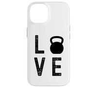Love Kettlebell Workout Fitness Kettlebell Sport Gym Coque pour iPhone 14
