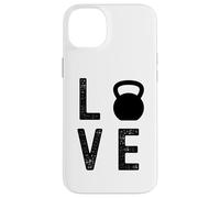 Love Kettlebell Workout Fitness Kettlebell Sport Gym Coque pour iPhone 14 Plus