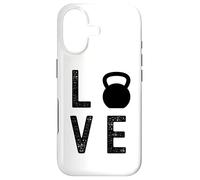 Love Kettlebell Workout Fitness Kettlebell Sport Gym Coque pour iPhone 17