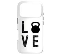 Love Kettlebell Workout Fitness Kettlebell Sport Gym Coque pour iPhone 17 Pro